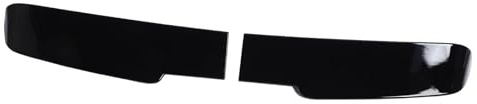 HELEVIA Rear Roof Spoiler Wing, Gloss Black Lightweight Sport Style with Improved Aerodynamics for T5 T5.1 T6 T6.1 2003 to 2021, Twin Barn Door, Easy Installation, ABS Material