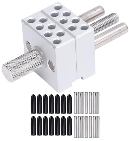 plplaaoo Mini Pinza de Vaso Alta precisión Ajustable 30 mm Máximo Clampado Dia Metal Metal Handy para Joyas Que fabrican Artesanos Artesanos de Artesanos