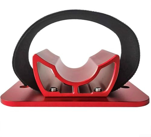 Qualoramall Supporto per ruota posteriore per bicicletta, portapacchi auto, staffa fissa per bici MTB, staffa fissa per ruota posteriore (rosso)