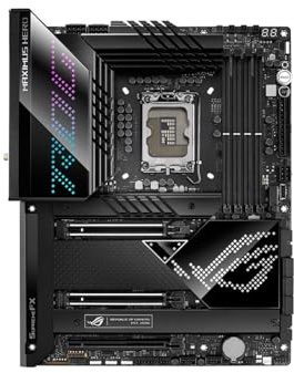Processore Scheda madre Fit For ASUS ROG MAXIMUS Z690 HERO Z690 DDR5 LGA 1700 for I9-13900K, I7-12700K, I5-12600K, ATX, M.2, SATA III, for gaming