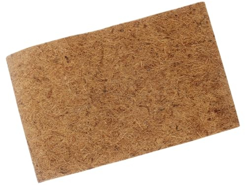 SHINEOFI Tapis pour Reptiles en Fibre Naturelle Absorbante, Substrat 60x40x1 Cm pour Terrarium Tortue Terrestre, Lézard et Gecko, Fournitures pour Reptiles Adultes et Jeunes