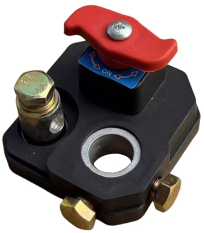 Wimnqie Interruptor de Desconexión de Batería de Coche - Desconexión Rápida de Batería 12V/24V de Alto Rendimiento - Componentes Auxiliares Automotrices,para Aplicaciones