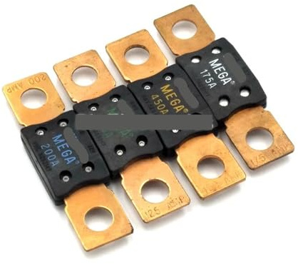 1PCS 0298 Sicherung 40A 50A 60A 80A 100A 125A 175A 150A 200A 250A 300A 400A Boot Motorrad flachsicherungen(80A)