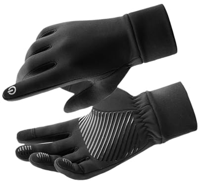 Gants pour écran tactile Femme,Gants d'équitation,Mitaines thermiques imperméables | Mitaines unisexes avec doigts à écran tactile, équipement par temps froid pour l'intérieur et l'extérieur