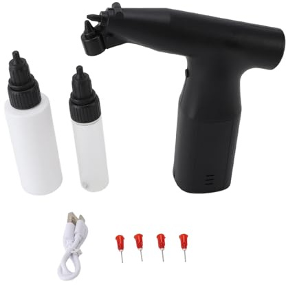 TOPINCN Pulverizador de Pintura Eléctrico, Pulverizador de Pintura Recargable Inalámbrico, de Manual con Boquilla de Atomización Fina de 5 Mm para Muebles de Coche,