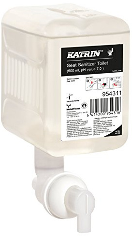 Katrin 954311 Toilettensitz-Reinigungsschaum, 500 mL