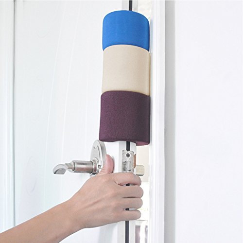 Sipliv Schaumstoff Türstopper verhindert, dass Baby Finger Quetschverletzungen, stoppen Tür zu schlagen und Kind & Haustiere von versehentlich immer im Zimmer gesperrt, 3 Stück pro Set