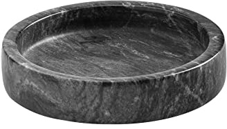 Argon Tableware Marble Wine Coaster - Standard Modern Style Round Bottle Coaster