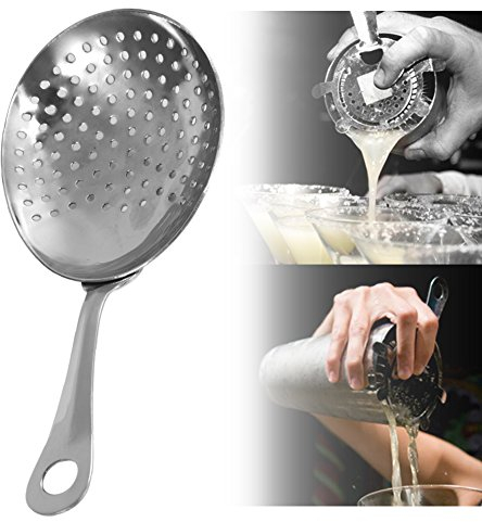 Bar Cocktail Colino in acciaio inossidabile 304 Julep Elegante colino Bar Cucchiaio Bevanda ghiaccio Strumento filtro misto per strumenti da barista