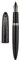 Asvine Hongdian N6 Metal Resin Piston Fountain Pen - Black Long Blade Nib Classic Pen, Includes Metal Box