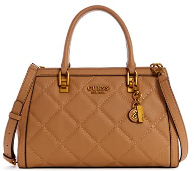 GUESS ABEY GIRLFRIEND SATCHEL, beige(beige), Gr. N