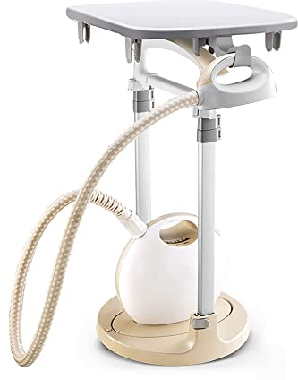 ksamwjf 1800W Professional Vertical Dual-Use Iron and Garment Steamer Built-in Ironing Board and Garment Hanger Household Small Mute Iron Handheld Ironing