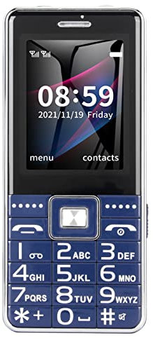 Cuifati Cell Phone for Seniors, Unlocked 2G Dual Card Senior Mobile Phone, 2.4in Screen, Big Button Loud Speaker, 6800MAH Battery, SOS Emergency Call, Multifunctional Elderly Phone