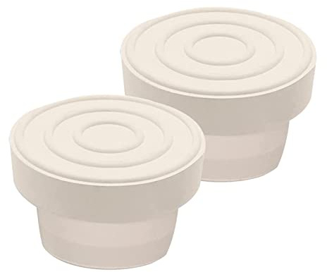 Pare-Chocs en Caoutchouc pour échelle de Piscine, Protecteur De Pare-Chocs pour Échelle De Piscine Bouchon, Fournitures de Piscine Pare-Chocs d'échelle Blancs pour échelles de Piscine