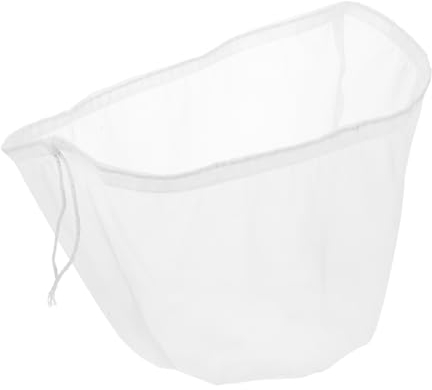 Zerodeko Bolsa Coladora Reutilizable De Nailon 41 Cm Mediana, Malla Fina Para Filtrar Alimentos, Zumos y Leche Vegetal, Uso Doméstico y Cocina, Práctica Para Colar y Escurrir