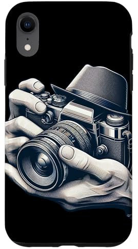 Vintage Analog SLR Camera Art Photographer Film Case for iPhone XR