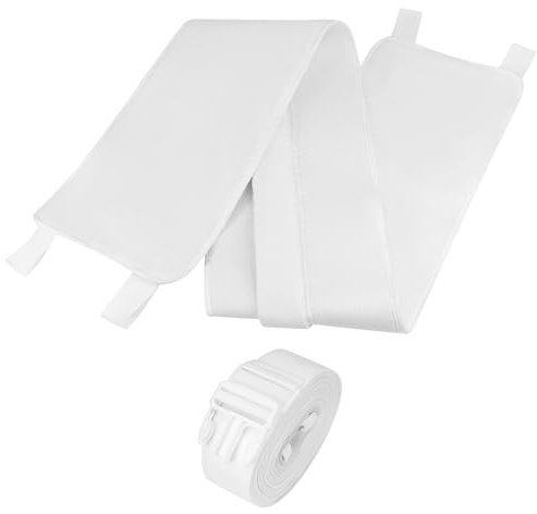 QWORK® Bed Bridge, Wide Mattress Connector with Strap, Bridge for Mattresses with Strap, Twin Bed Mattress Connector