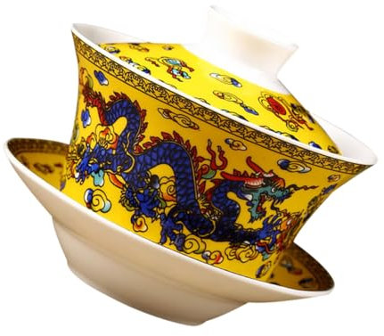 PRETYZOOM Tazza Da Tè Vintage - Ciotola Da Tè in Stile Cinese - Set Da Tè - Tazza in Porcellana - Set Di Tazze Da Tè - Ciotola Da Tè Per Preparare Il Tè