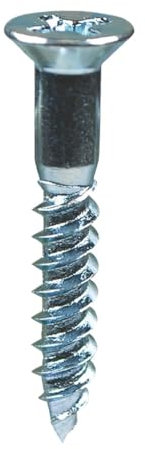 Generisch Aufkohlen und Härten, Verzinken, Kreuznut-Holzschraube, Senkkopf, selbstschneidende Schraube(M2.1x10mm)
