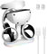 CHARM FOCUS Charging Station for PSVR 2, Vertical PlayStation VR2 Headset Display Stand, Dual PSVR2 Controller Charging Dock with LED Indicator, 9 RGB Light Modes