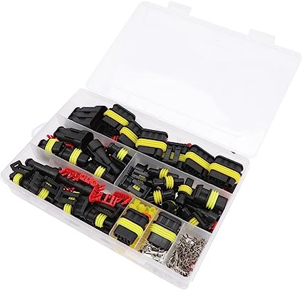 TIDTALEO Conectores Automotrices Kit De Conectores Eléctricos Impermeables De Cables Automotrices Para Conector Estanco De Camión