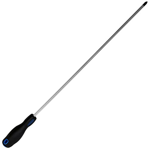 Alkan PH2 Kreuzschlitz Schraubendreher 450 mm extra lang magnetisch | Extra langer magnetischer Kreuzschlitz-Schraubendreher PH2, 450 mm, für tiefe Stellen, Montage & Reparatur