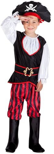 Boland - Kinderkostüm Pirat Tom, Freibeuter, Seemann, Karneval, Mottoparty, Fasching