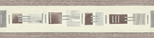 A.S. Création selbstklebende Bordüre Only Borders Borte 5,00 m x 0,13 m beige braun creme Made in Germany 893017 8930-17