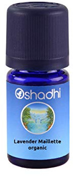 OSHADHI BIO ätherisches Lavendelöl 5ml - 100% NATURREIN - Echtes Lavendel Duftöl aus Frankreich - Aromatherapie & Entspannung - Lavender Essential oil für Aroma Diffuser - Lavandula Angustifolia