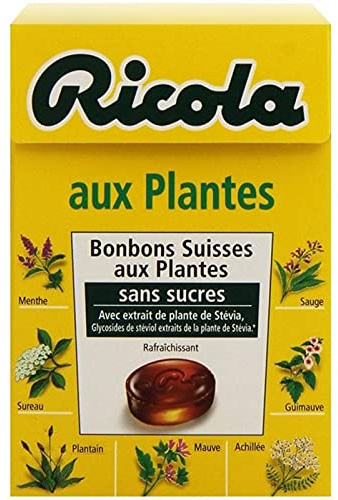 Ricola con plantas (lote de 6)