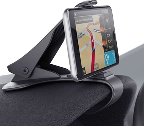 Support pour Tableau de Bord de Voiture avec Pince de Fixation antidérapante et Durable pour téléphone Portable iPhone Samsung 3 à 6,5