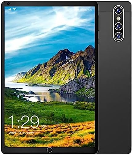 Volu Android Tablet 8 Inch, 1.5GHz Octa-Core Processor, 8GB RAM, 128GB Storage, 1280x800 IPS, Wi-Fi, 2MP Camera, 8800mAh Battery Capacity, Bluetooth,GPS,Black,Hilarious123