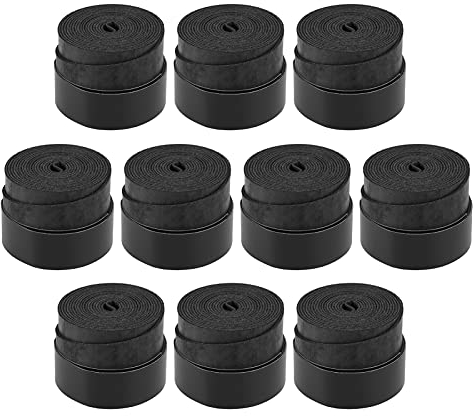 ERYUE Übergriffe-10er Pack Griffe für Tennisschläger rutschfeste Badmintonschlägergriffe Vibrations-Overgrip-Schweißband