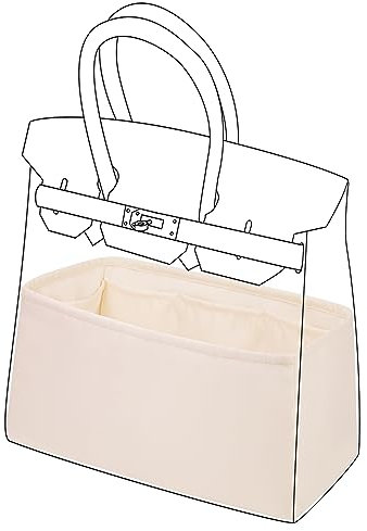 DGAZ Anpassen Tasche Organizer oder Memory-Kissen Einsatz für Hermes Hac, Bietet 36 Farben zur Auswahl, Seide, für Frauen
