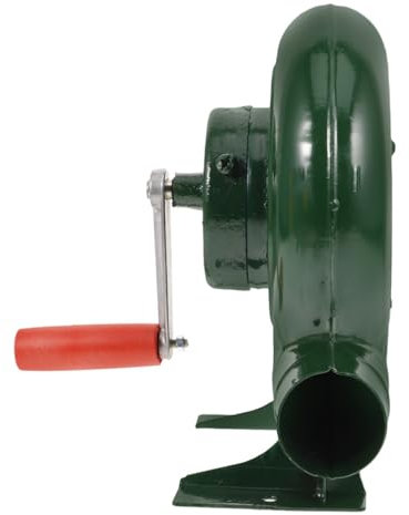 Happyyami Souffleur à Air Manuel Pour Barbecue Et Camping Ventilateur De Pratique Et Pour Alimenter Feu Extérieur