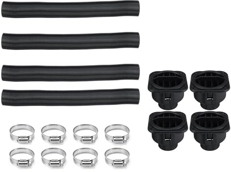 Air Heater: Heater Vent Pipe, Air Duct Tube | Auxiliary Heater Air Outlet Pipe Made Of Aluminum Foil, Outlet Direction Head