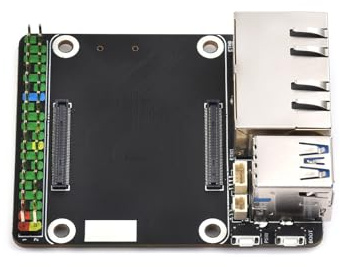 Dual Gigabit Ethernet Base Board for Raspberry Pi Compute Module 5 Lite/eMMC Series Module, Support Dual RJ45 Network Port Supply and Type-C 5V 5A DC Power Supply, with USB3.2 Gen1 Port, etc.
