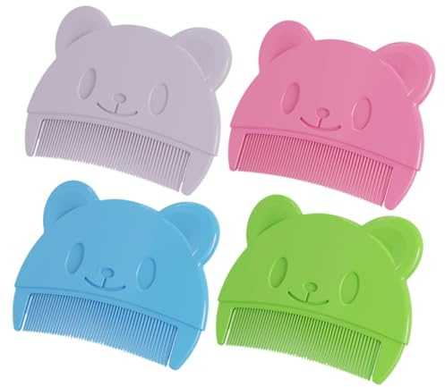 VALICLUD 4pcs Hair Scalp Brush Bath Silicone Shower Brush for Boys and Girls Toddlers