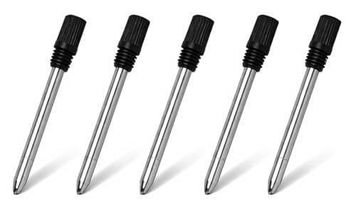 NEO+ Ricariche per penna a sfera micro nere da 5,1 cm e 1,0 mm – Compatibili con penne multi-tool e gadget, cartucce d'inchiostro per sfera corta, confezione da 5