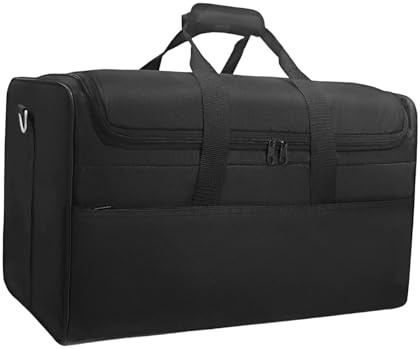 Amagogo Cajon Bag Drum Bag Cover Drum Case Percussion Instrument Transport Accessory with Thick Padding Oxford Cloth Protection Bag for Practice Performance Black