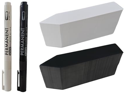 Tayahanude 400 Stück Pflanzenetiketten mit Markerstift, Pflanzenschilder Zum Beschriften, für Setzlinge im Freien, Gemüsegartenschilder, Etikettenstecker (Weiß/Schwarz)