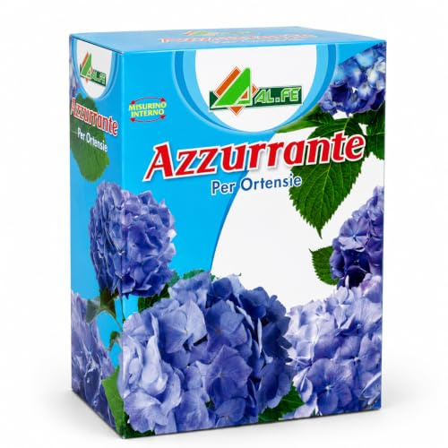 Al.Fe Azzurrante per Ortensie – Concime Azzurrante con Alluminio e Ferro per Ortensie Blu Intenso