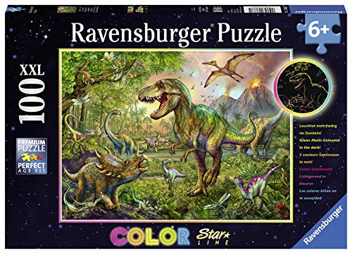 Ravensburger Puzzle 13668 - König der Urzeit -Color StarLine