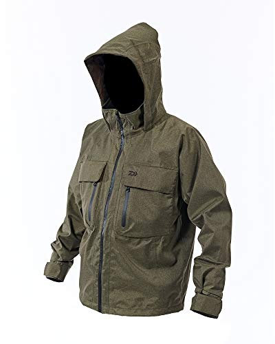 Daiwa Watjacke, atmungsaktiv, wasserdicht, Gr. L, Watweste