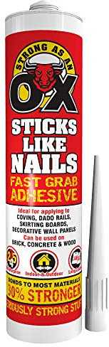 Strong as an Ox Sticks Like Nails Fast Grab Adhesive 280ml