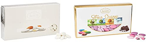 Buratti Confetti Dragées à l'amande d'avola Avole Torino 1 Kg & Dragées au Chocolat Printemps 1 Kg