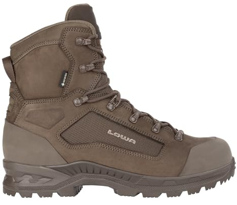 LOWA Professionella stövlar medium BREACHER N GTX MID, Mörkbrun, 43.5 EU