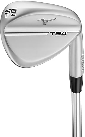 Mizuno Herren T24 Soft White Satin Golfschläger, RH/Stahl/Keil, 54 Degrees / 10 Bounce