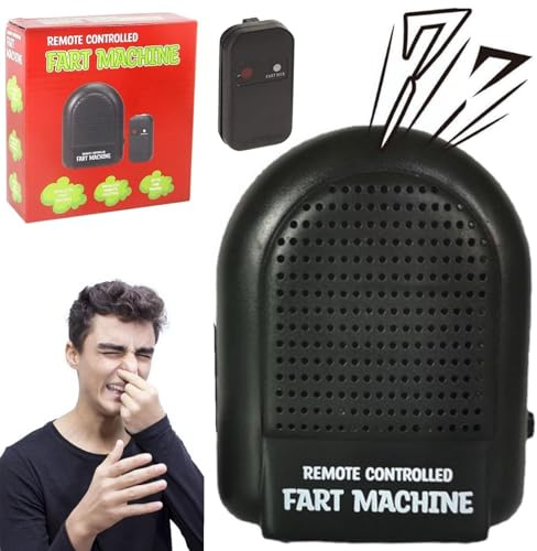 Furz Maschine Furz Klang Lärm Fart Sounds Maker Furzgeräusch Squeeze Pooter Fart Machine Furz Lustig Streichspielzeug (A)