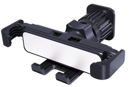 Adunsiaoto Universal Handyhalterung Auto, Auto Handyhalterung Für Automobil Lüftung, Telefon Sensor Zubeh Halter Halterung, Aluminium Handy Autohalterung(Weiß)